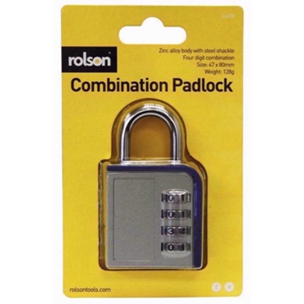 ROLSON COMBINATION PADLOCK