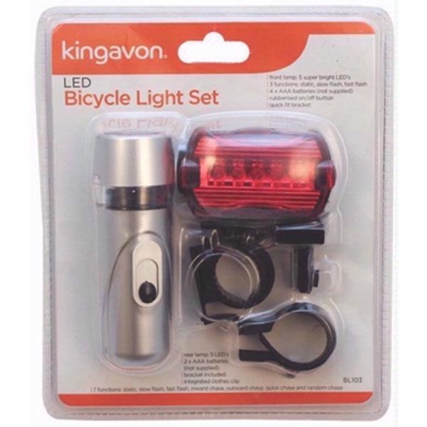 KINGAVON LED BIKE LAMP SET