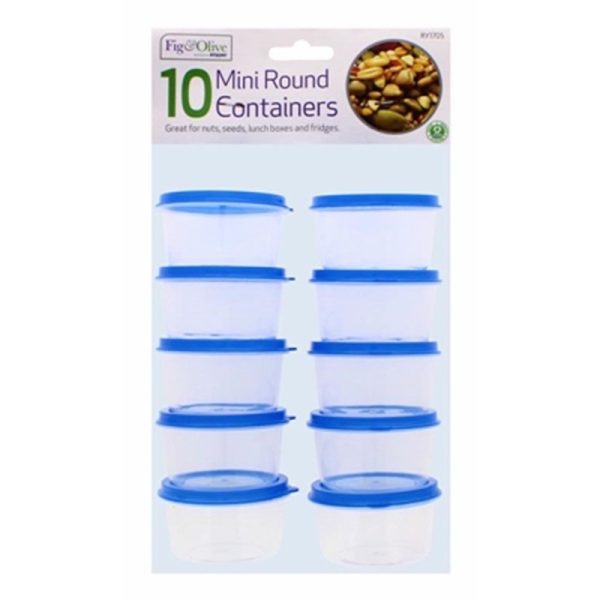 RYSONS POTS MINI STORAGE ROUND 10 PCE