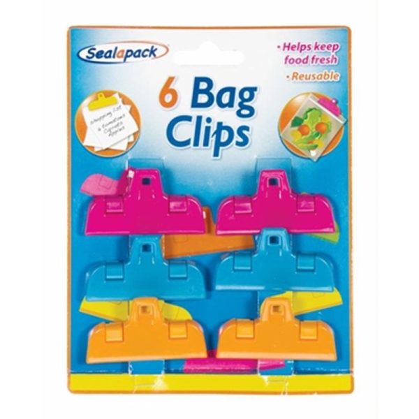 SEALAPACK BAG CLIPS PACK OF 6