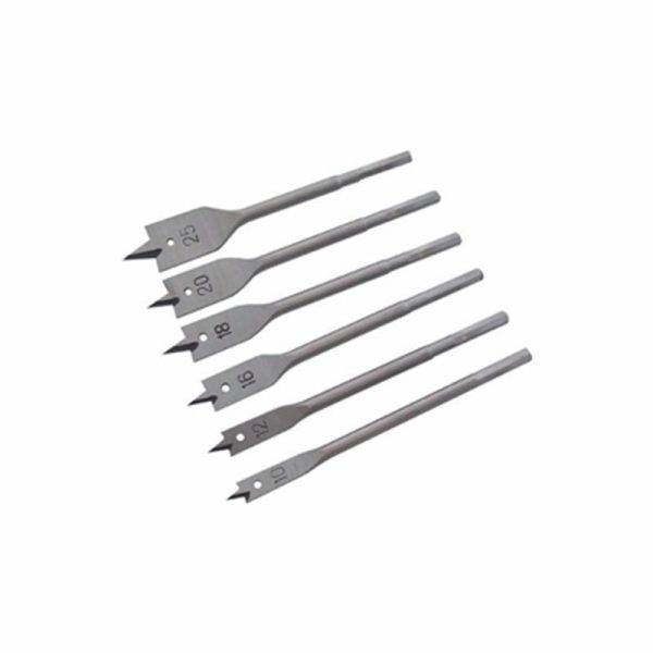 ROLSON FLAT WOOD DRILL BIT 6PC SET