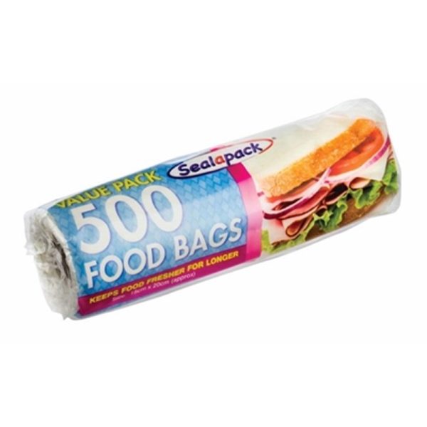 SEALAPACK ROLLS FOOD BAGS 400 SMALL