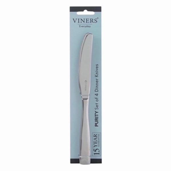 VINERS EVERYDAY PURITY 4PC DINNER KNIFE