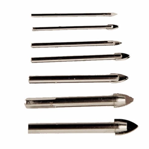 ROLSON GLASS & TILE DRILL BIT SET 7PC