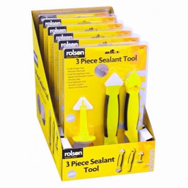 ROLSON SEALANT TOOL SET 3PCE