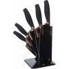 TE BROOKLYN FAN KNIFE BLOCK ROSE GOLD 5PC