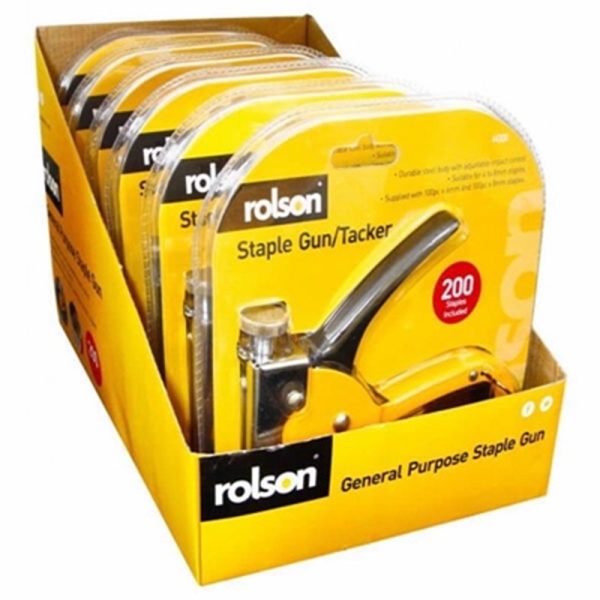 ROLSON STAPLE GUN LIGHT DUTY