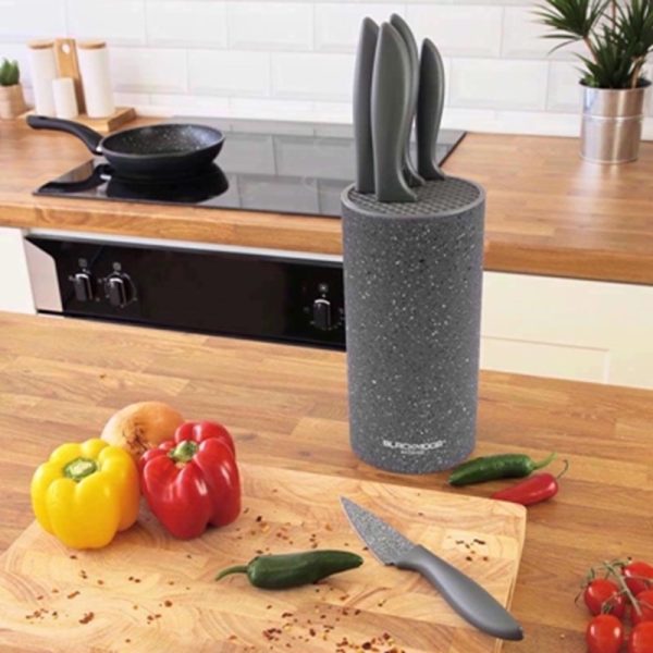 BLACKMOOR HOME KNIFE BLOCK GREY