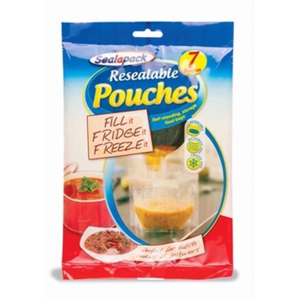 SEALAPACK POUCHES RESEALABLE