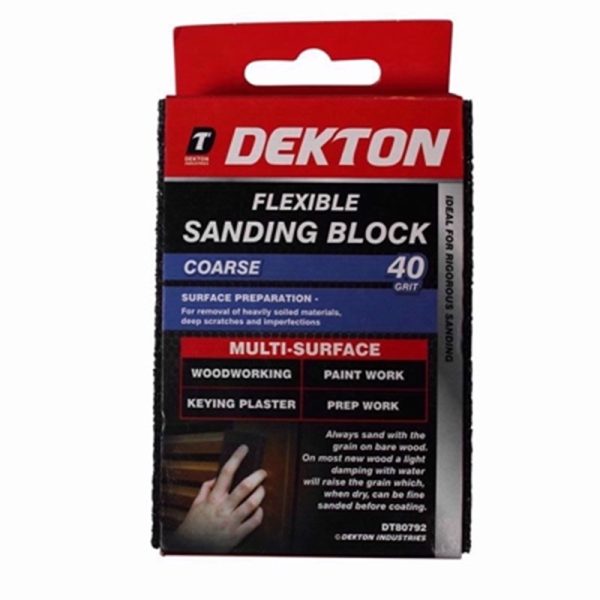 DEKTON FLEX SAND BLOCK 40GRIT