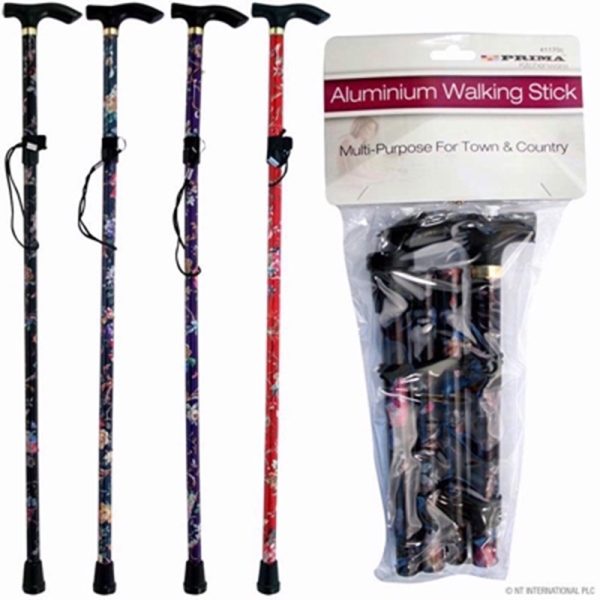 PRIMA FOLDING WALKING STICK ASSORTED