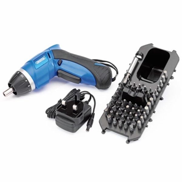 DRAPER CORDLESS LI-ION SCREWDRIVER KIT