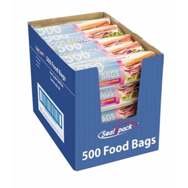 SEALAPACK ROLLS FOOD BAGS 400 SMALL