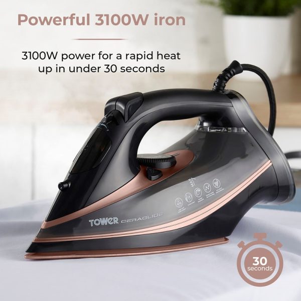 TOWER CERAGLIDE IRON 3100W T22013