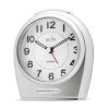 ACCTIM ASTORIA ALARM CLOCK SILVER