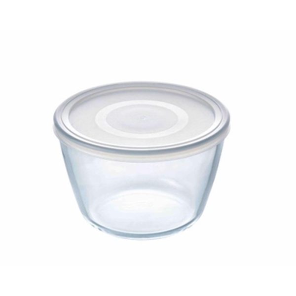 PYREX COOK & FREEZE ROUND DISH & LID 1.6LTR