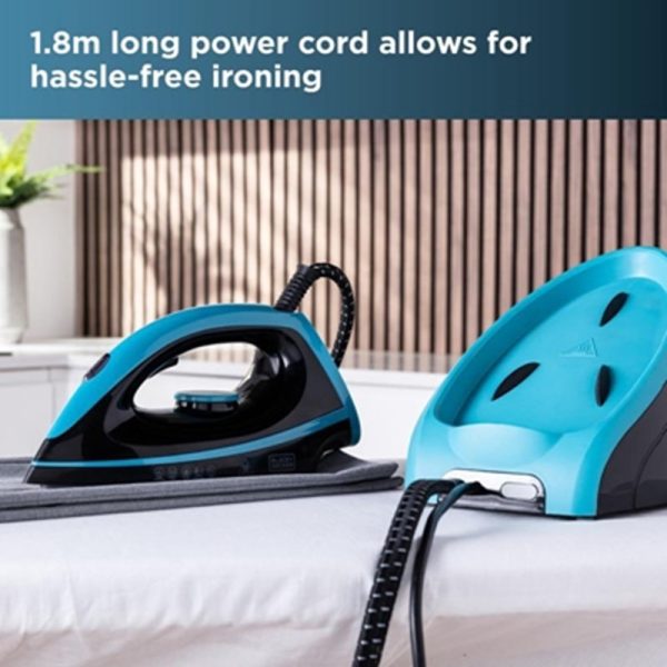 BLACK AND DECKER STEAM STATION IRON 2800W