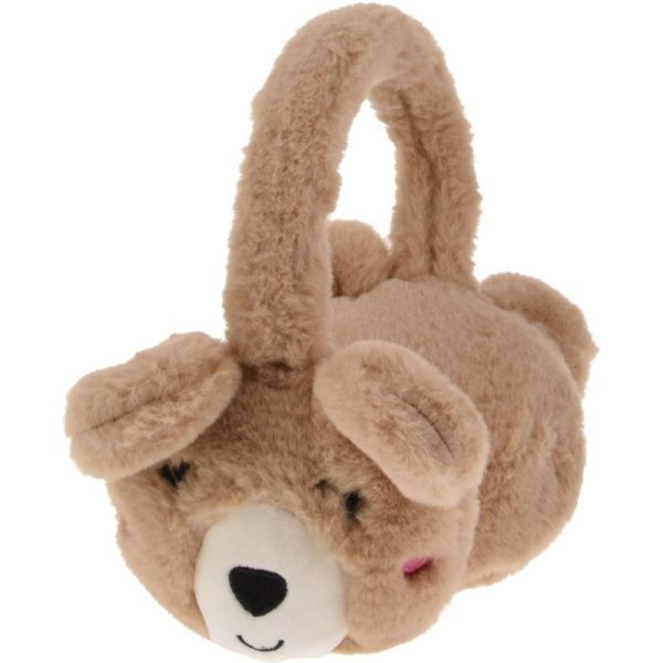 ANIMAAL EARMUFFS KIDS 4 ASSORTED