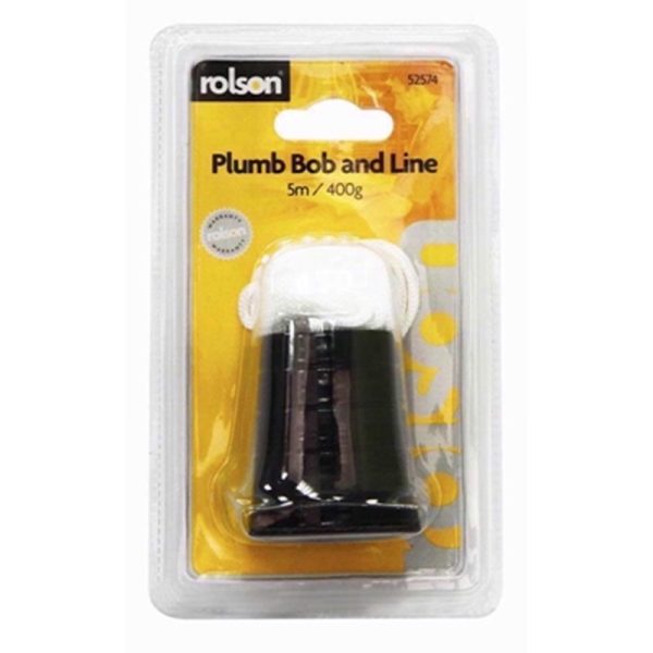 ROLSON PLUMB BOB WITH CORD 5M