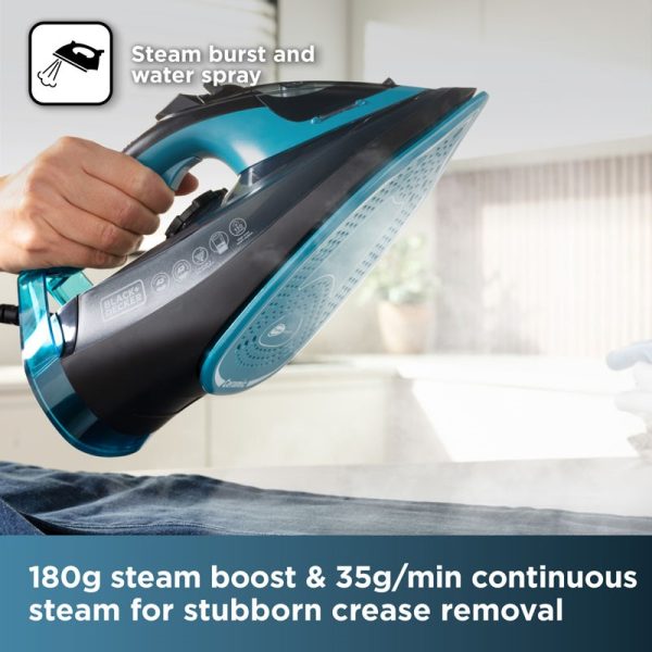 BLACK AND DECKER STEAM IRON 2600W