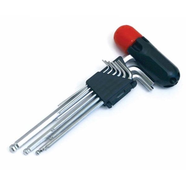 HILKA BALL HEX KEY METRIC SET 9PC