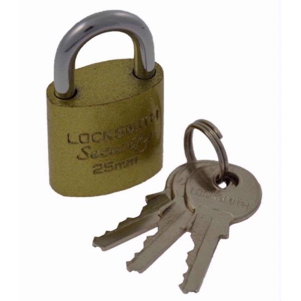 LOCKSMITH PADLOCK 25MM