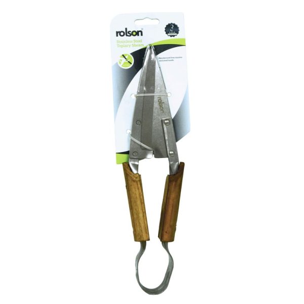 ROLSON STAINLESS STEEL TOPIARY SHEARS