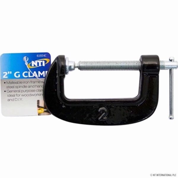 MARKSMAN METAL G CLAMP 2 INCH