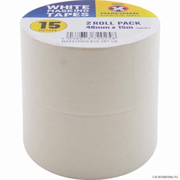 MARKSMAN TAPE MASKING 2PC 48MMX15MM