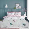 DUVET HALF SET KING HUMMING BIRD BLUSH PINK