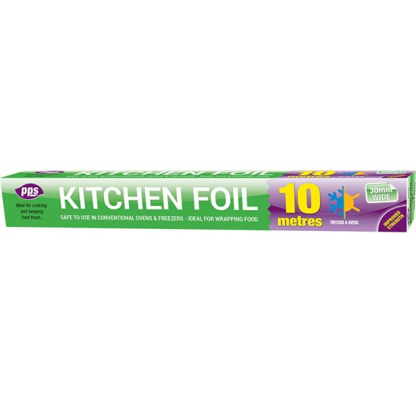 PPS FOOD KITCHEN FOIL 10MX300MM