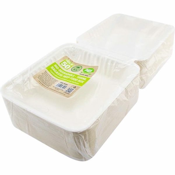 PPS BAGASSE DEEP FOOD 50 BOX 1000ML