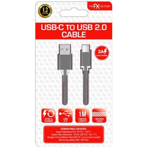 FX POWABUD USB DATA CABLE TYPE C SPACE G