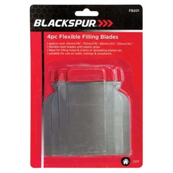 BLACKSPUR FLEXI FILLING BLADES 4PC