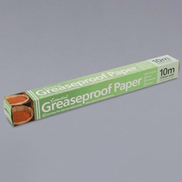 ESSENTIAL GREASEPROOF PAPER 10M PACK OF 12