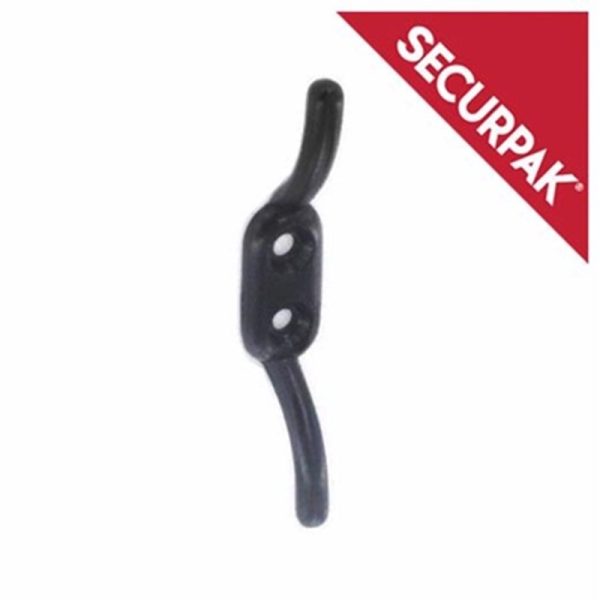 SECURPAK CLEAT HOOK BLACK 90MM