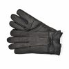 GLOVES LADIES LEATHER WITH BOW