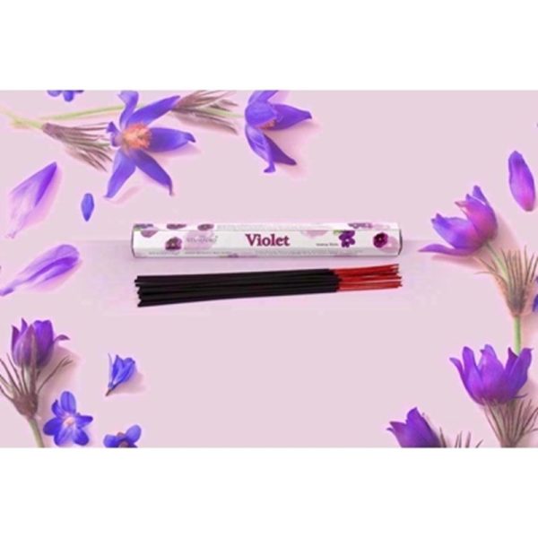 INCENSE STICKS VIOLET PACK OF 6