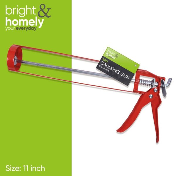 BRIGHT & HOMELY CAULKING GUN RED