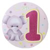EUROWRAP GIANT BIRTHDAY BADGE GIRL 1