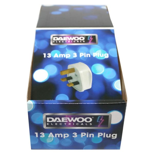 DAEWOO 13AMP PLUG PACK OF 20 ELA1056