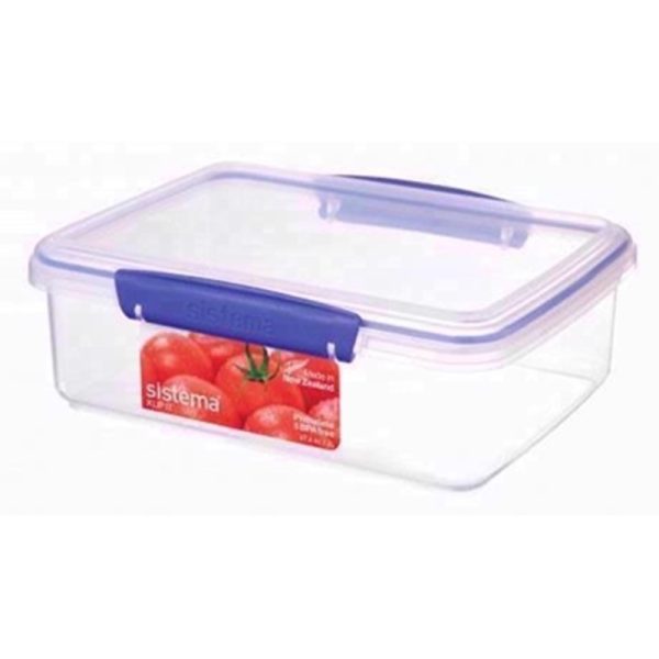 SISTEMA CLEAR RECT FOOD BOX 2 LTR