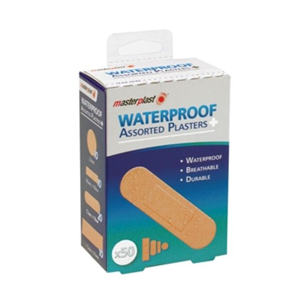 MASTERPLAST PLASTER WATERPROOF PACK OF 50/8