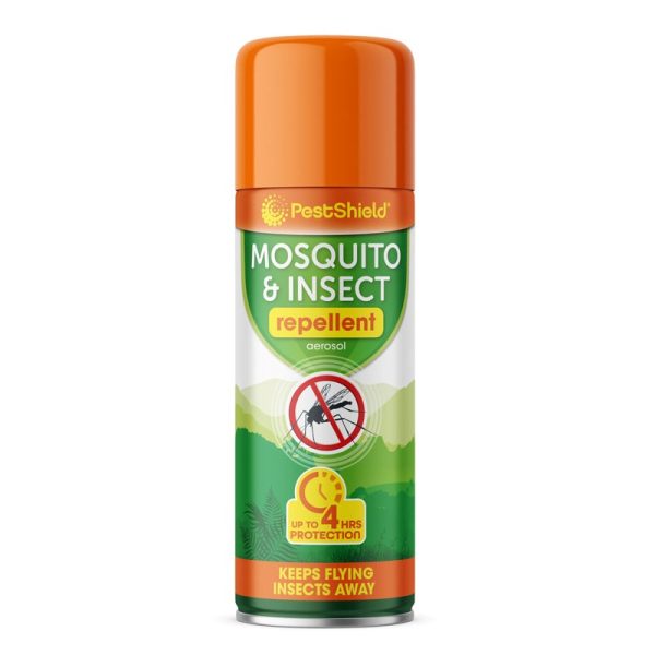 PESTSHIELD MOSQUITO INSECT REPELLENT AEROSOL 100ML