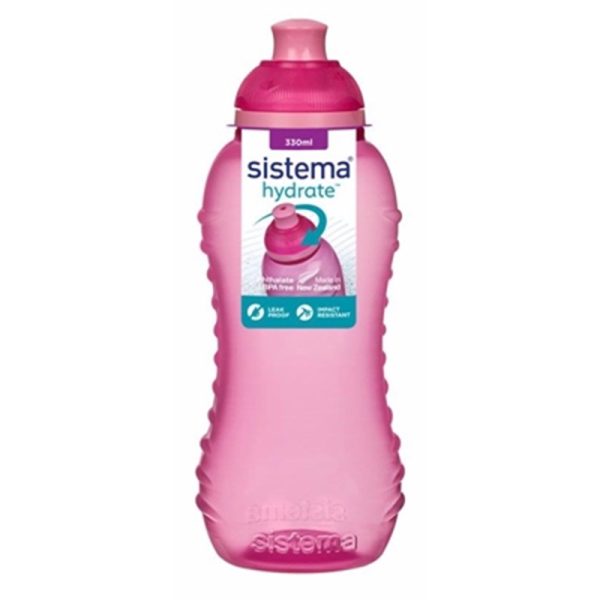 SISTEMA TWIST SPORTS BOTTLE 330ML ASSORTED