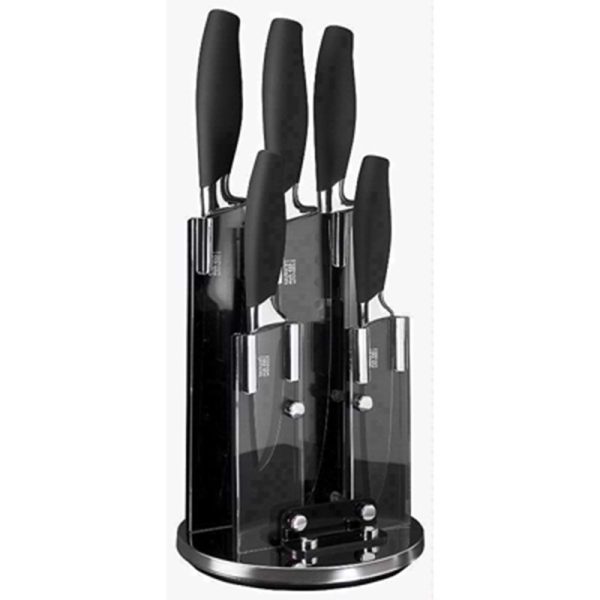 TAYLORS EYE BROOKLYN REVOLVING5PC KNIFE SET