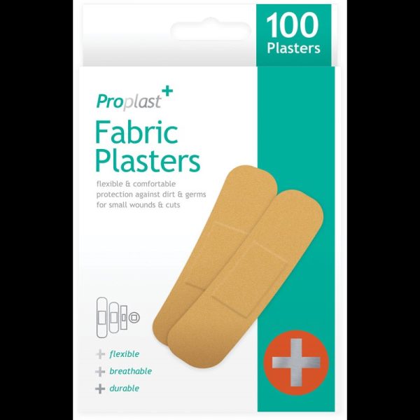 PROPLAST FABRIC PLASTERS PACK OF 100