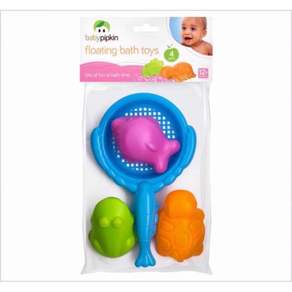 BABY PIPKIN FLOATING BATH TOYS 4PCE