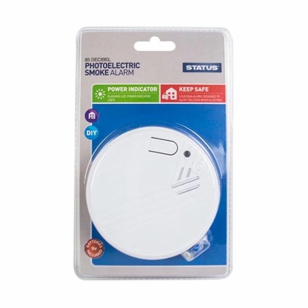 STATUS P/ELECTRIC PACK OF 1 SMOKE ALARM 09.12