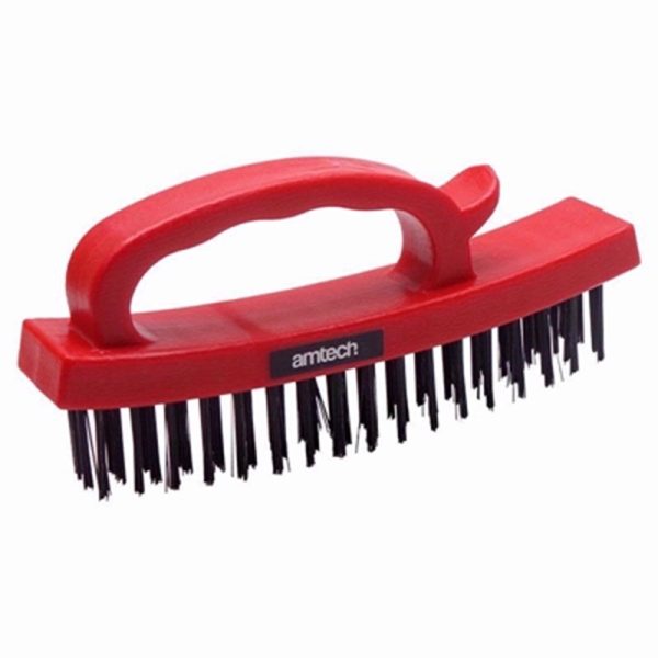 AMTECH WIRE BRUSH 4 ROW